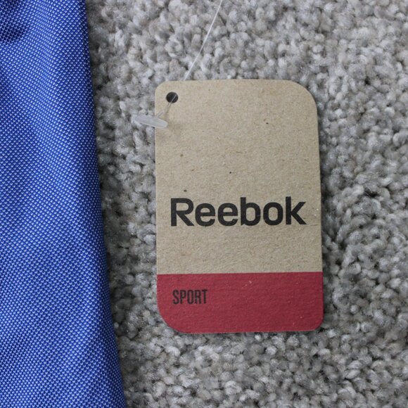 Reebok Golf Polo Shirt NWT Mens 3XL Blue Contrast Collar Polyester Stretch S/S - Picture 6 of 14